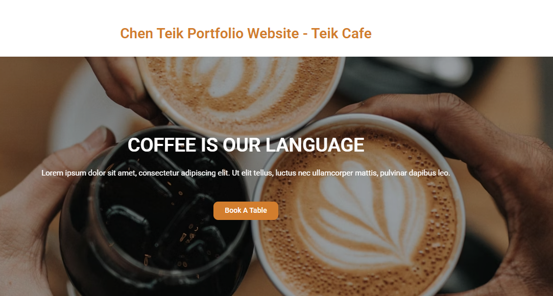 Cafe Landing